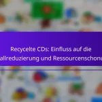 Recycelte CDs: Einfluss auf die Abfallreduzierung und Ressourcenschonung