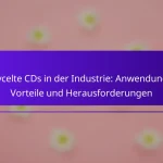 Recycelte CDs in der Industrie: Anwendungen, Vorteile und Herausforderungen