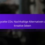 Recycelte CDs: Nachhaltige Alternativen und kreative Ideen