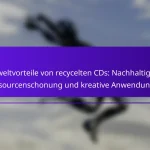 Umweltvorteile von recycelten CDs: Nachhaltigkeit, Ressourcenschonung und kreative Anwendungen