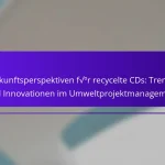 Zukunftsperspektiven für recycelte CDs: Trends und Innovationen im Umweltprojektmanagement